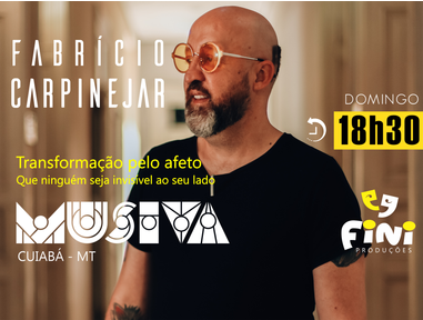 Palestra com Fabricio Carpinejar na Musiva – 23/03