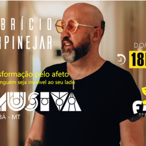 Palestra com Fabricio Carpinejar na Musiva – 23/03